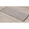 TAPIS POLYESTER COTON BICOLORE 45X120CM FICELLE NOIR