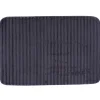TAPIS POLYESTER STRIE 40X60CM GRIS