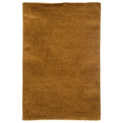TAPIS RECTANGLE UNIDOUX OCRE D.100X150CM