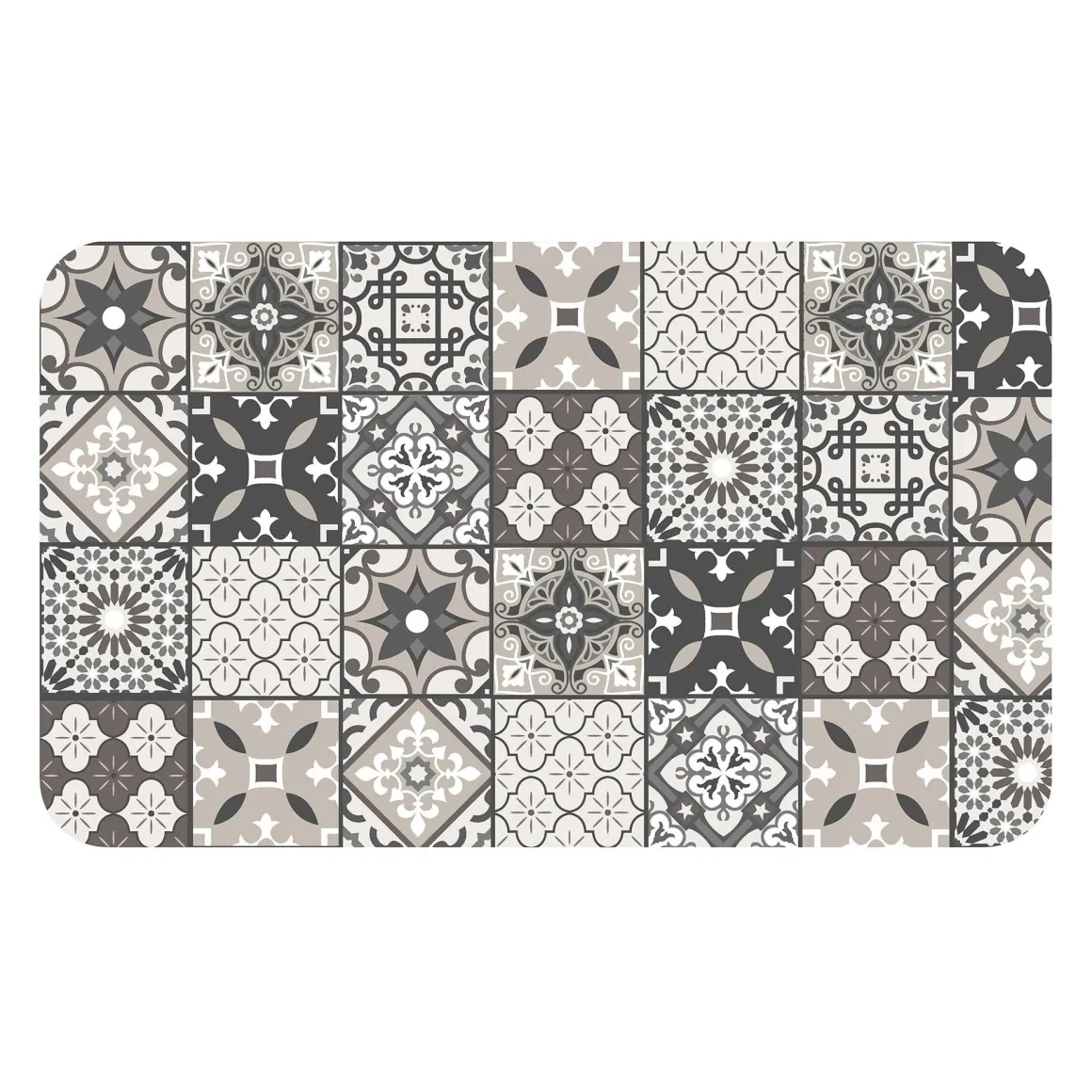 TAPIS RECTANGLE 45X75CM FLANELLE IMPRIME GASTON