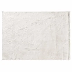 TAPIS RECTANGLE 120X170CM IMITA FOURRURE FELINE NATUREL