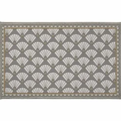 TAPIS RECTANGLE 50X80CM IMPRIME ART DECO CHIC