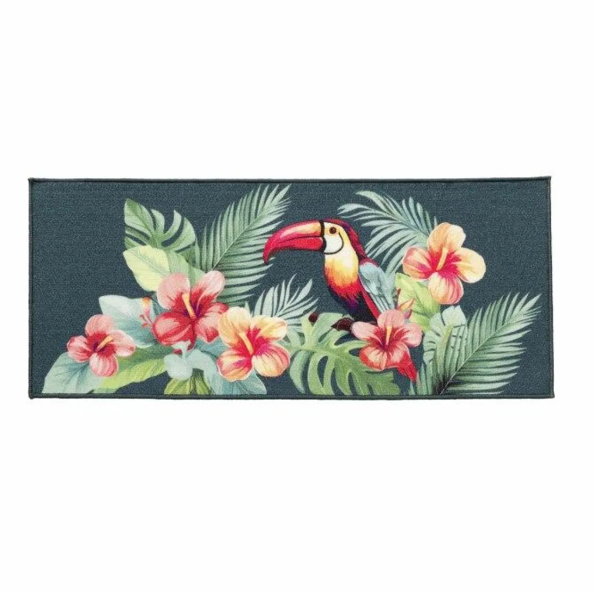 TAPIS RECTANGLE 50X120CM IMPRIME DIGITAL MOOREA