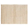 TAPIS RECTANGLE 120X170CM JUTE UNI ET COTON UNI ORYA