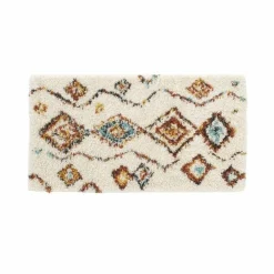 TAPIS RECTANGLE 60X110CM MOTIFS LOSANGES