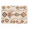 TAPIS RECTANGLE 120X170CM MOTIFS LOSANGES