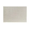 TAPIS RECTANGLE 160X230CM TISSE PLAT RELIEF EZIO