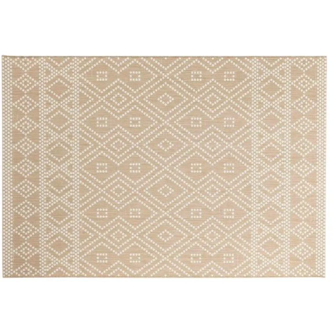 TAPIS RECTANGLE 160X230CM TISSE PLAT TANIA