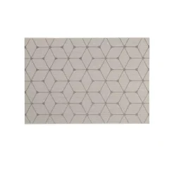 TAPIS RECTANGLE 120X170CM TISSE PLAT HEXAGON