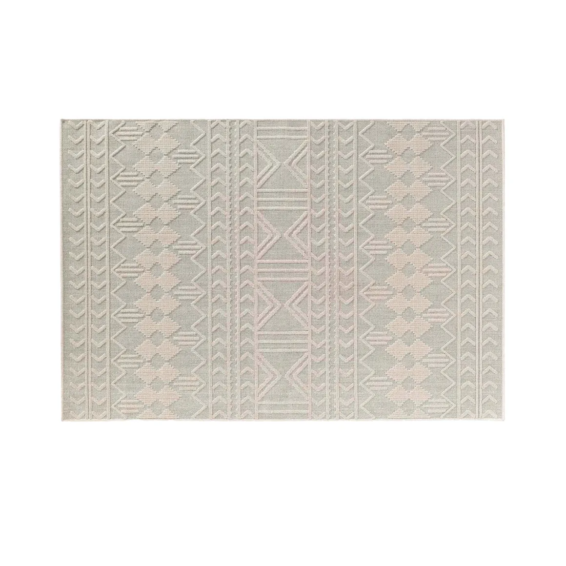 TAPIS RECTANGLE 160X230CM TISSE PLAT RELIEF VALAM