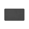 TAPIS RECTANGLE 45X75CM TISSE UNI SIMEO ANTHRACITE