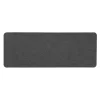 TAPIS RECTANGLE 45X120CM TISSE UNI SIMEO ANTHRACITE