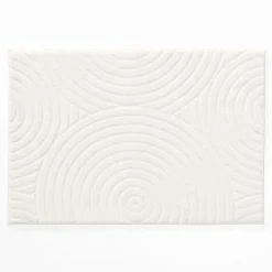 TAPIS RECTANGLE 60X90CM UNI RELIEF LAZIO