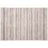 TAPIS RECTANGLE 140X200CM VISCOSE TISSEE TALLULAH NATUREL