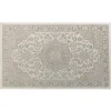 TAPIS RECTANGLE 68X110CM VISCOSE TISSEE CHERINE NATUREL