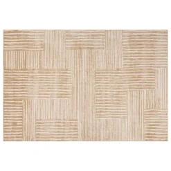 TAPIS RELIEF JANA IVOIRE 160X235CM