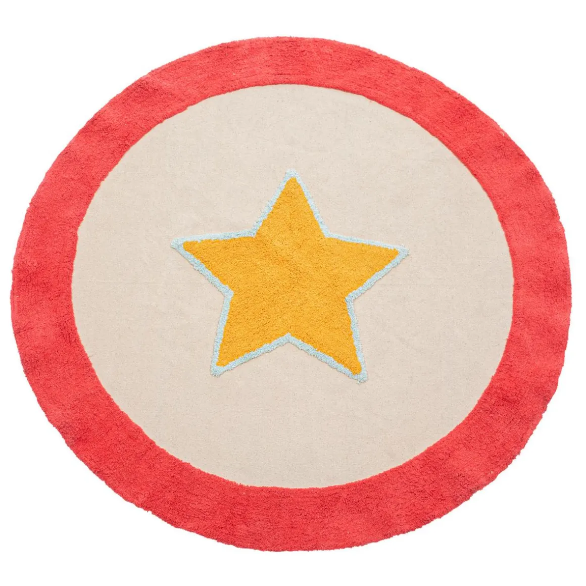 TAPIS ROND COTON CIRCUS D.120CM