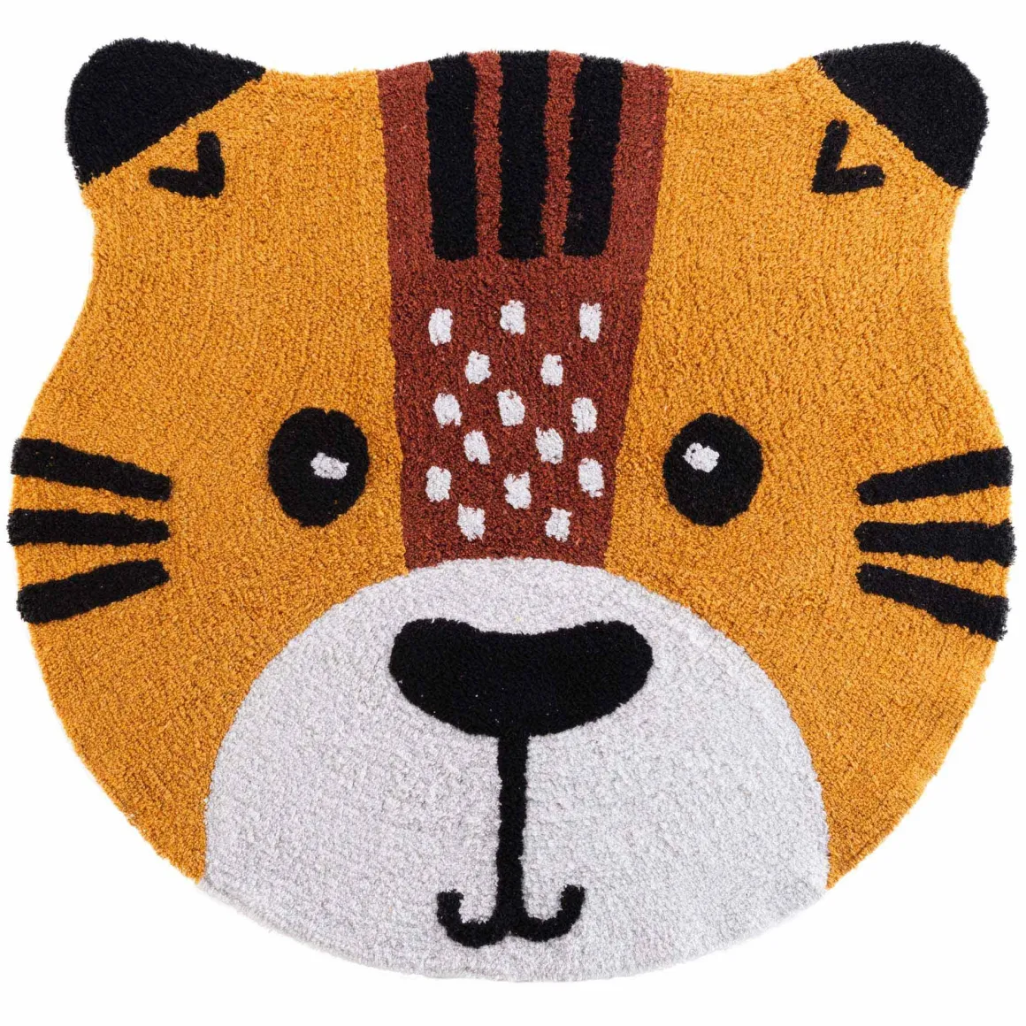 TAPIS ROND D.90CM POLYCOTON TIMMY