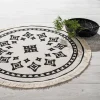 TAPIS ROND NOMADE D.90CM