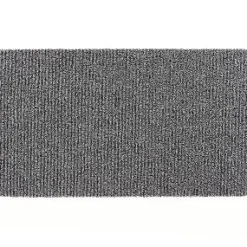 TAPIS 40X70CM PVC GRIS NOIR