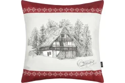 TARAN COUSSIN 50X50CM ROUGE