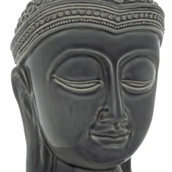 TETE BOUDDHA CERAMIQUE YOLA H.22.5CM