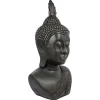 TETE DE BOUDDHA NOIR H.113CM