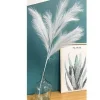 TIGE DE PLUMEAU H.110CM BLANC