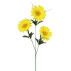 TIGE MARGUERITE H65CM JAUNE