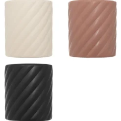 TIRELIRE WAVY BLISS CERAMIQUE H.9CM