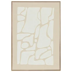 TOILE 3D TISSU BEIGE ZIAD 50X70CM