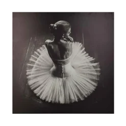 TOILE IMPRIMEE DANSEUSE 78X78CM