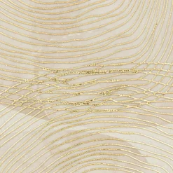 TOILE IMPRIMEE ENCADREE ELIN EFFET ALU D.50X70CM