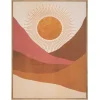 TOILE IMPRIMEE SOLEIL ALICANTE 58X78CM