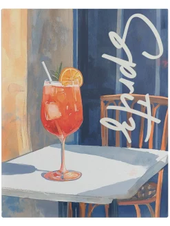 TOILE MURALE 40X50CM DECOR SPRITZ