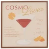 TOILE NEON CRUSH BEIGE 48X48CM