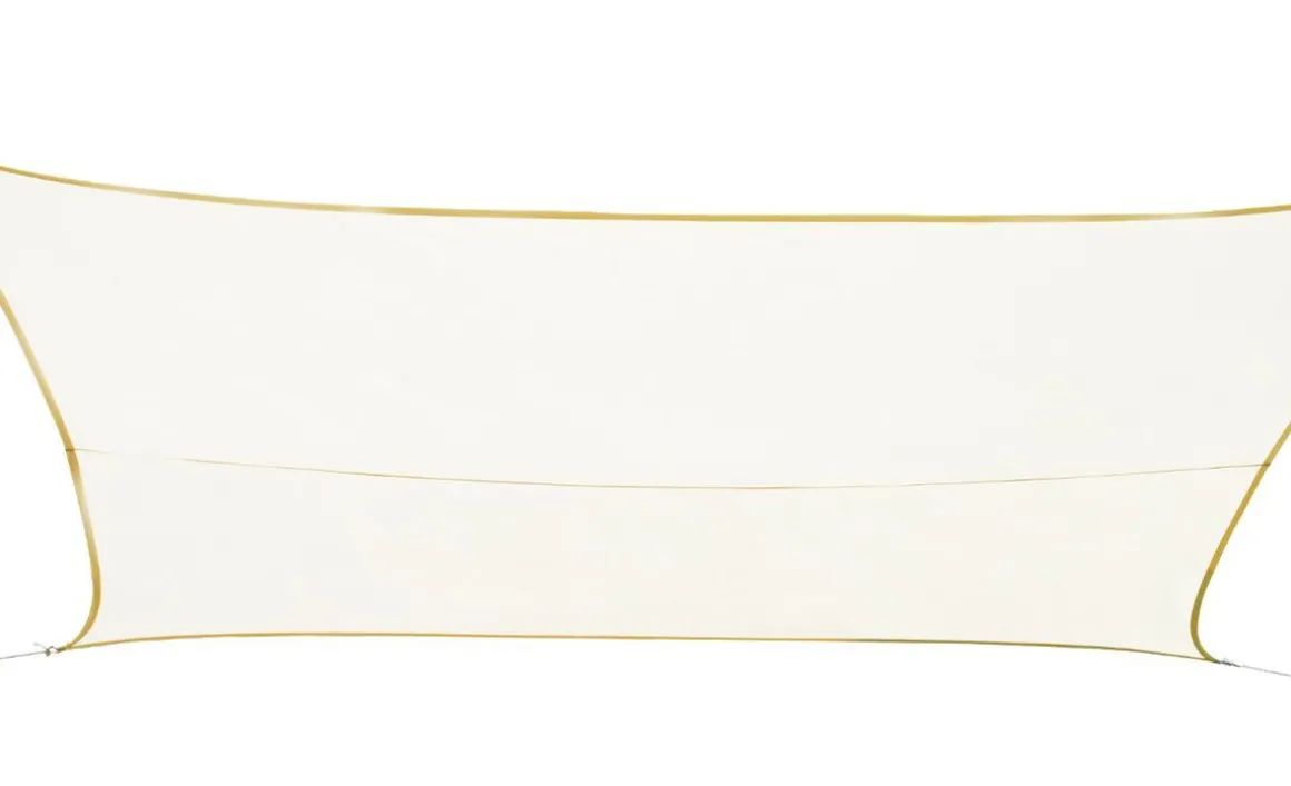 TOILE SOLAIRE CURACAO 3X4M BLANC