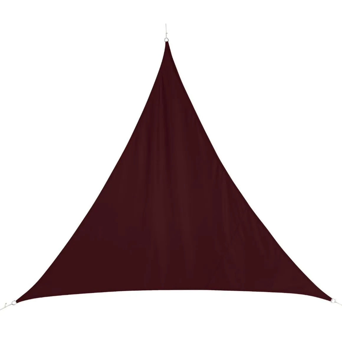 TOILE SOLAIRE CURACAO 3X3X3M BORDEAUX