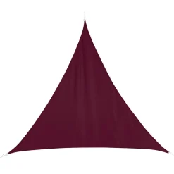TOILE SOLAIRE CURACAO 4X4X4M BORDEAUX