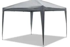 TONNELLE FIXE 3X3M GRIS FONCE