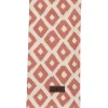 TORCHON CHEF LOSANGE 50X70CM COTON TERRACOTTA