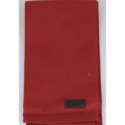 TORCHON CHEF 50X70CM COTON TERRACOTTA