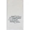 TORCHON IMP JEANNE 50X70CM COTON BLANC CUISINE