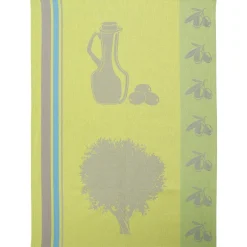 TORCHON JACQUARD 50X70CM COTON LOURMARIN