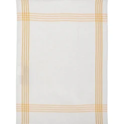 TORCHON OSCAR 50X70CM COTON POLYESTER JAUNE