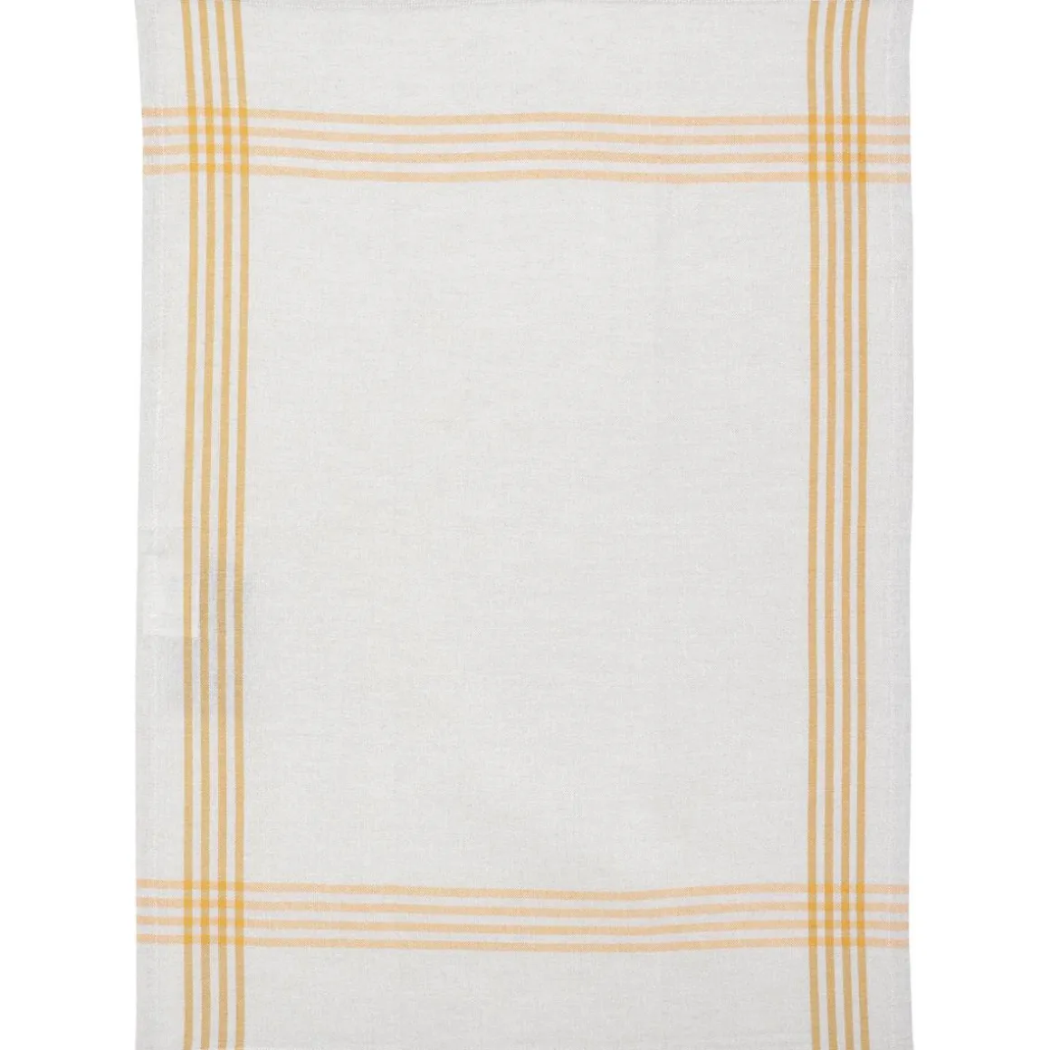 TORCHON OSCAR 50X70CM COTON POLYESTER JAUNE