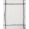 TORCHON OSCAR 50X70CM COTON POLYESTER NOIR