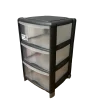 TOUR DE RANGEMENT BAMBOU GRIS ANTHRACITE