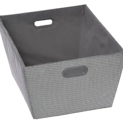 TRES GRANDE PANIERE DRESSING EVASEE EN POLYESTER AVEC DEUX P