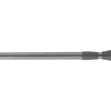 TRINGLE EXTENSIBLE ENTRE MURS D22 110 200CM GRIS NOIR